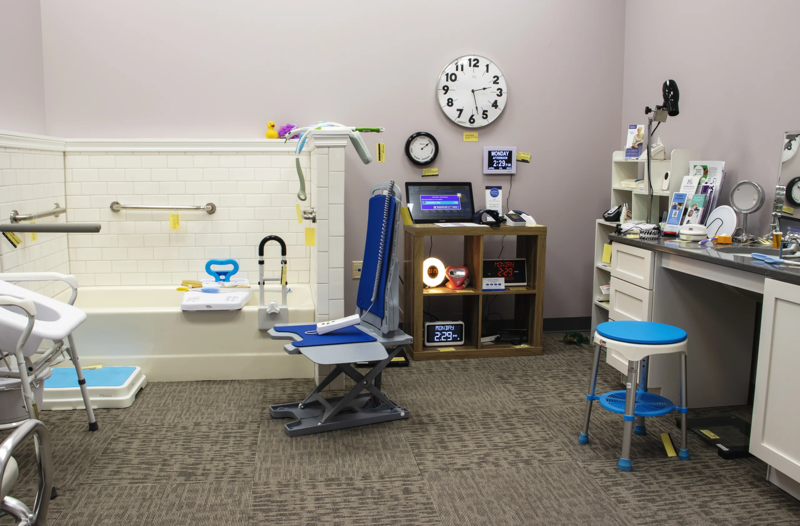 Bathroom in the IATP Demo Center