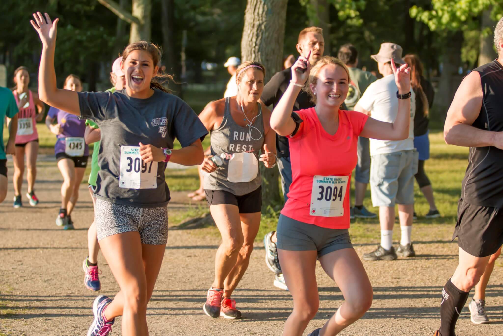 Group of runners