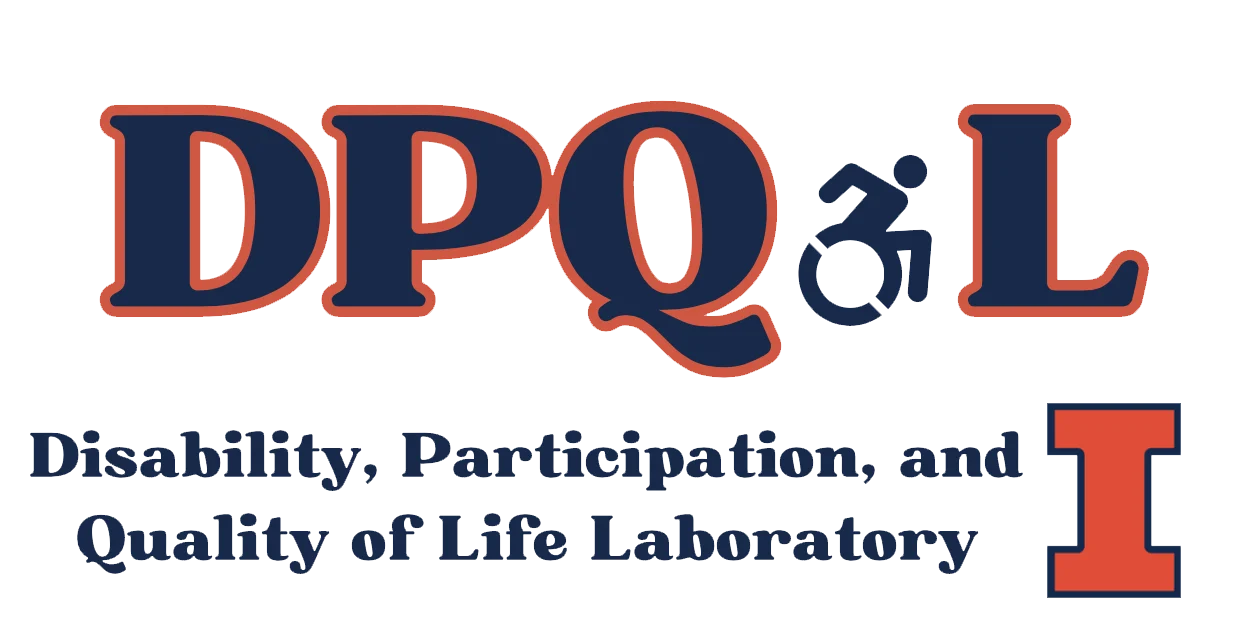DPQL Logo Disability, Participation, and Quality of Life Laboratory Logo